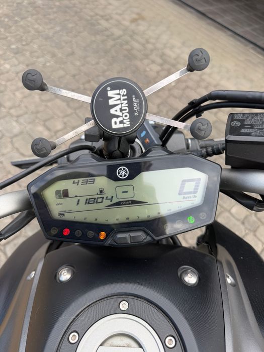 Yamaha mt-07 2016 rok