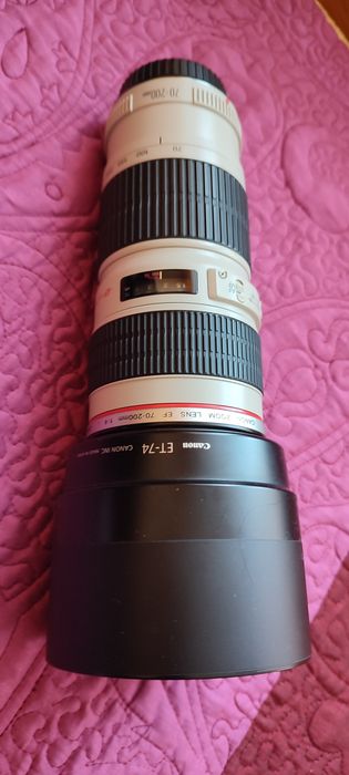 Obiektyw Canon ET-74.  70-200mm