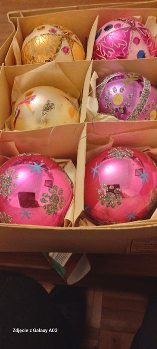 Ozdoby choinkowe PRLbombki