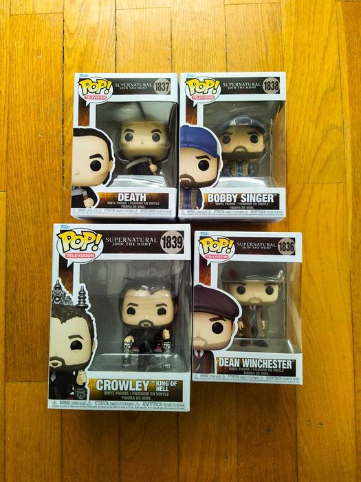 Funko POP! Supernatural  1836, 1837, 1838, 1839