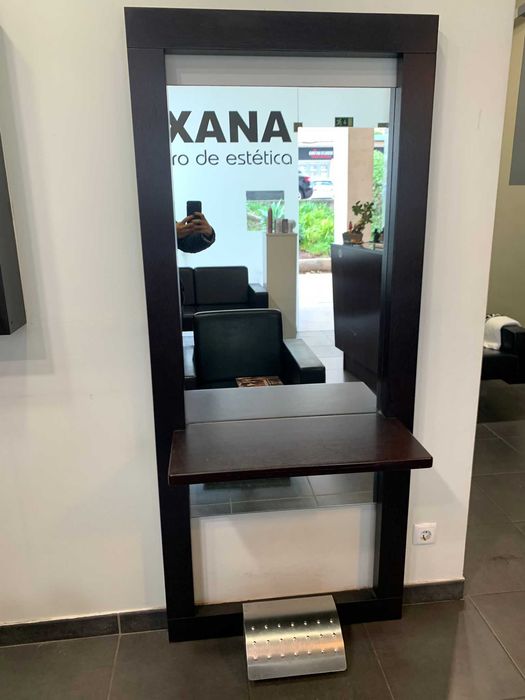 Bancada para cabeleireiro