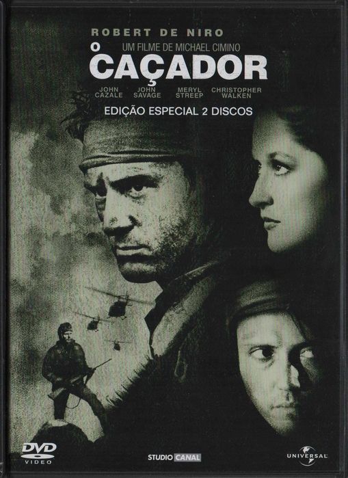 Dvd O Caçador - drama - Robert DeNiro/ Meryl Streep - 2 dvd's
