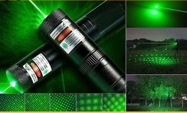 Фонарь-лазер зеленый