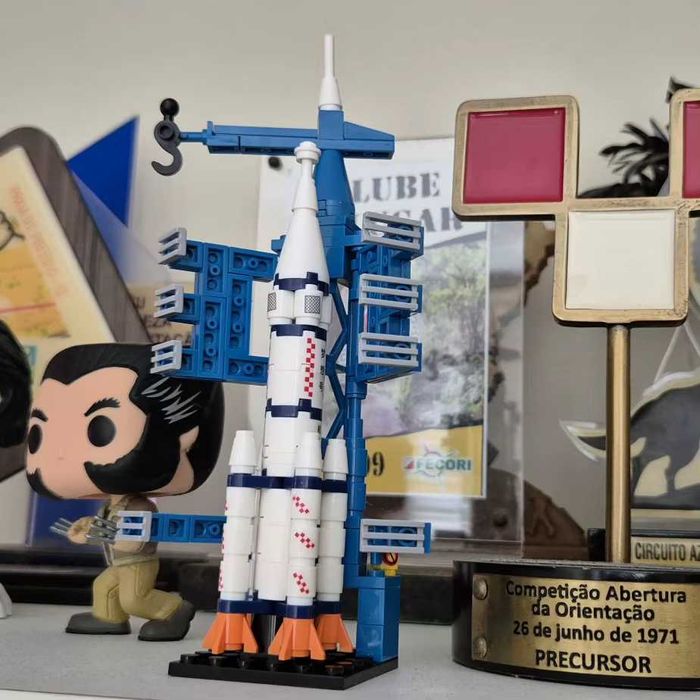 Lego Modelo Foguetão Foguete Blocos Nave Especial NOVO