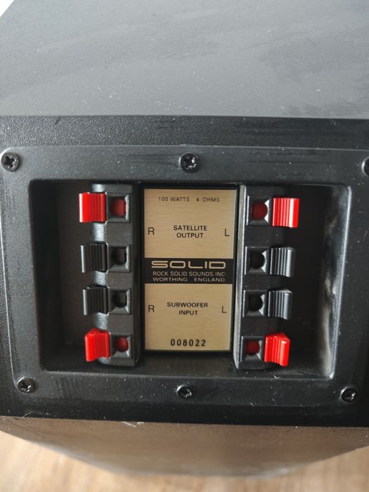 B&W zestaw głośników + subwoofer