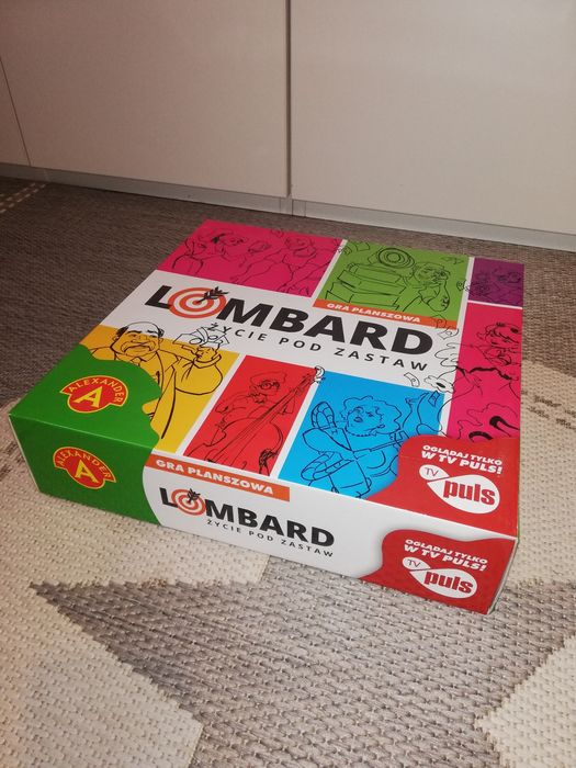 Gra planszowa Lombard życie pod zastaw