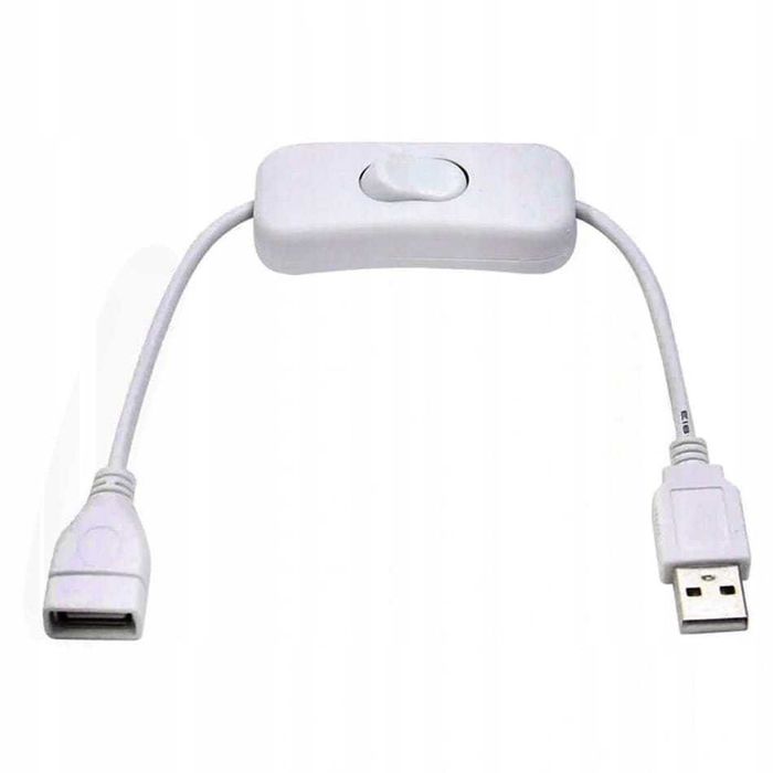 Przełącznik kołyskowy włącznik wyłącznik zasilania usb z przewodem