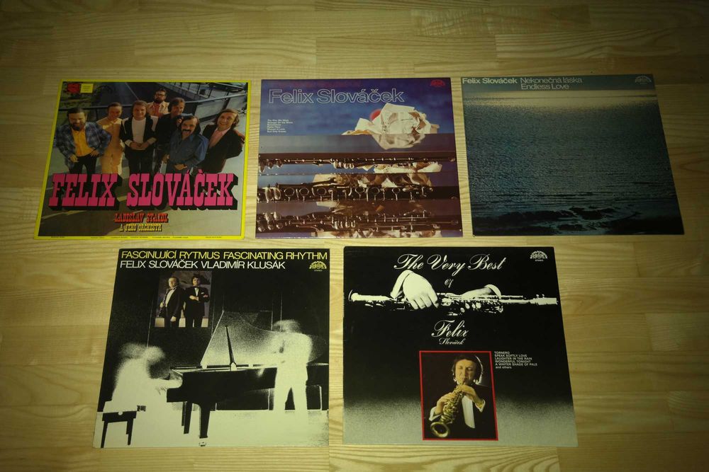 Felix Slovacek - 5 LP winyle