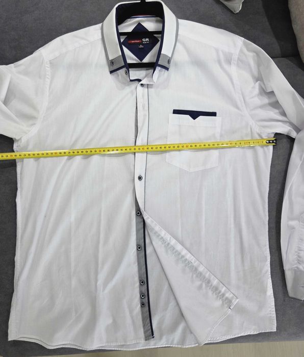 Biała koszula męska Gifts Royal r. XL 42/43