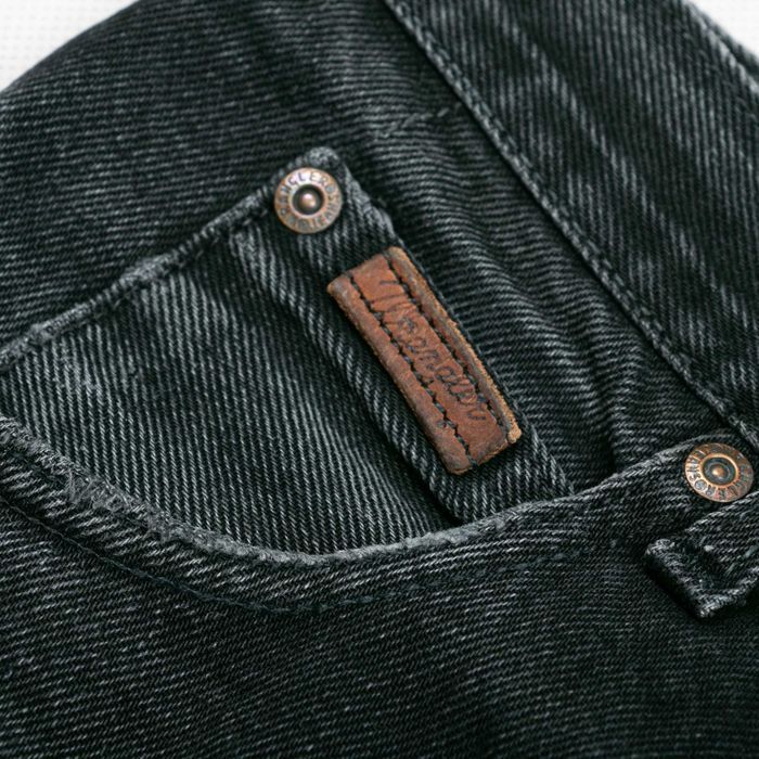 Wrangler Hellboy custom jeans spodnie 32/32us washed distressed