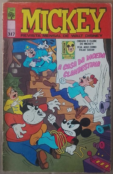 Mickey nº 317 Walt Disney