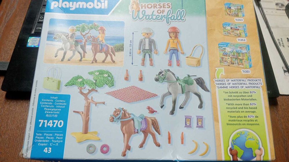 Playmobil 71470 Horses of Waterfall Starter Pack 43 Peças (Novo/Lacrado)