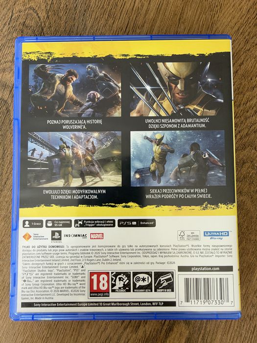 Marvel's Wolverine Gra PS5