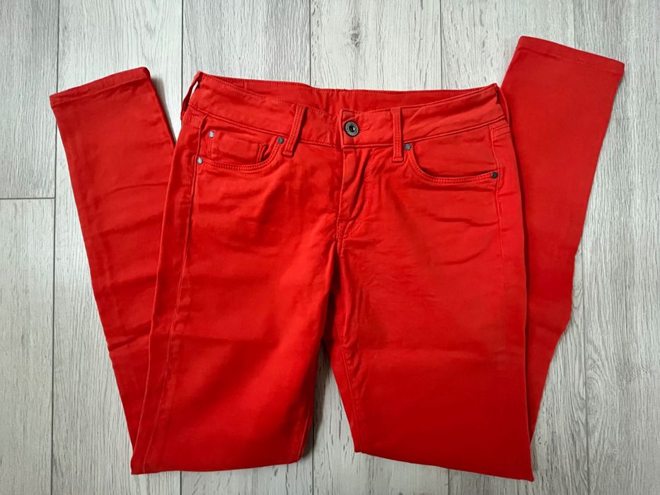 Spodnie rurki Pepe Jeans skinny W27 L30