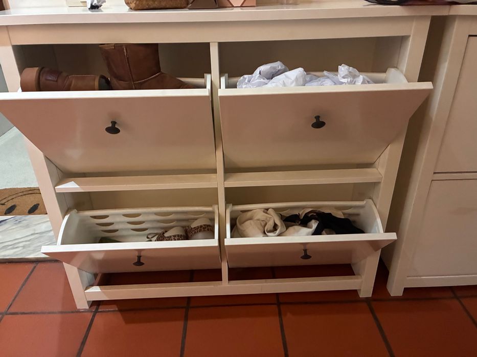Vendo sapateira branca ikea