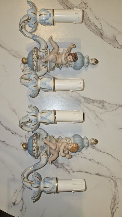 Oświetlenie ścienne z lat 70-tych