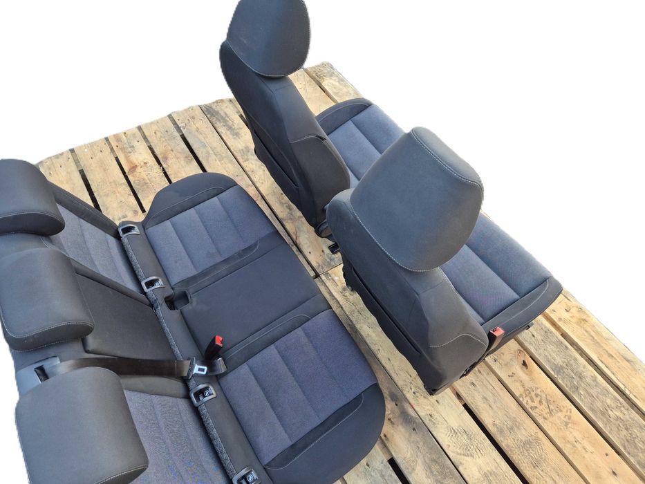 Wnętrze Fotele Kanapa Alcantara Welur VW GOLF 6 VI /5 Hatchback Europa