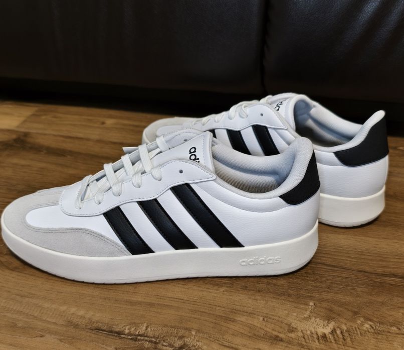 Adidas Sneakersy EU 46 - 29,5 cm • białe klasyki • streetwear HIT