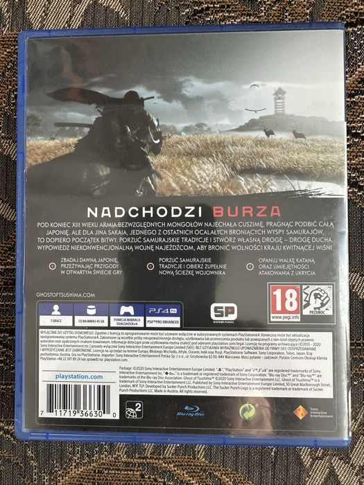 Ghost of tsushima ps4