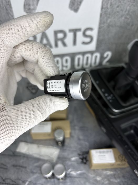 tga＠dg Кнопка старт стоп VW Golf 7 5G1-959-839-A-3Q7: 1 200 грн. - Кнопки