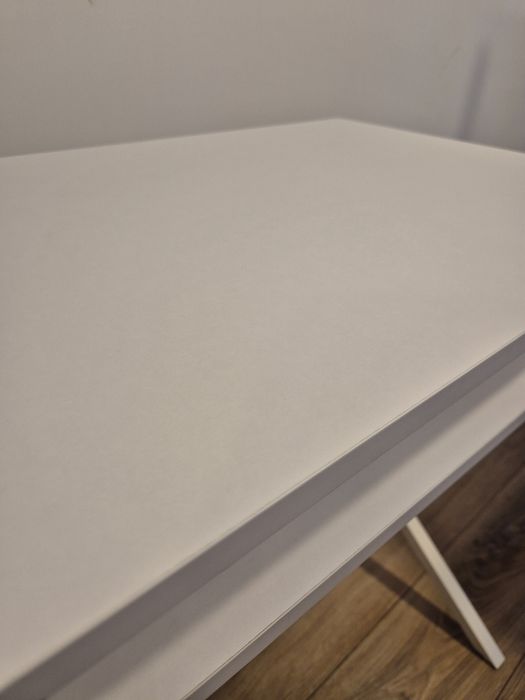 Białe biurko 70 cm, komputerowe, do nauki