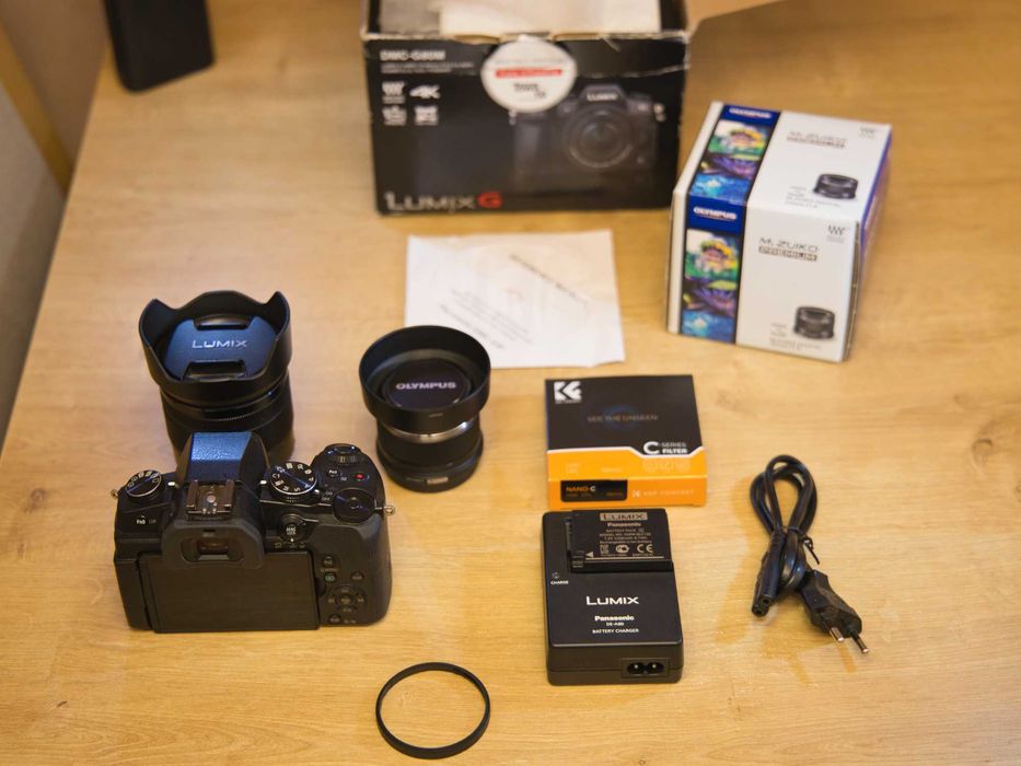 Lumix DMC G80M+ 2 obiektywy Full ZESTAW