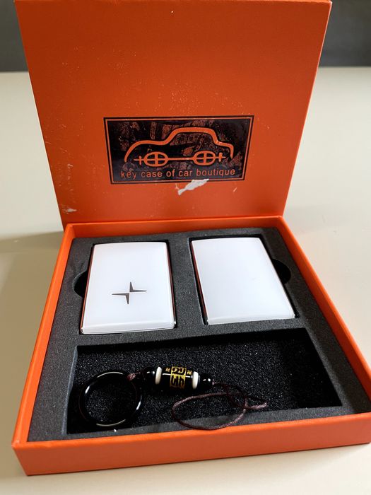Nowe Etui / Obudowa Kluczyka Polestar – Ekskluzywny Zestaw Premium (Białe) (2640)