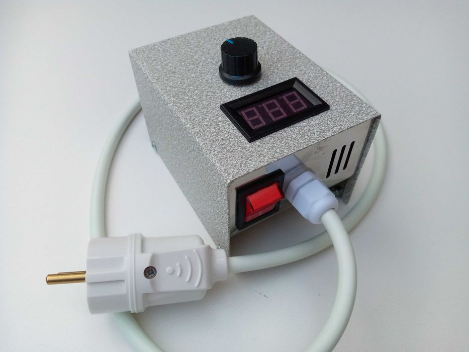 Регулятор мощности 6 вкт.Стабилизация.Нержавейка.