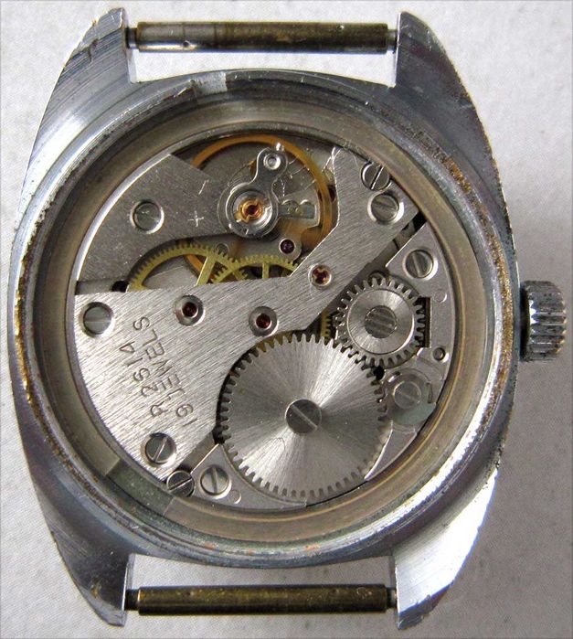 Raketa biała z datownikiem