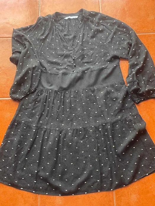 Vestido de fazenda muito fina tamanho M