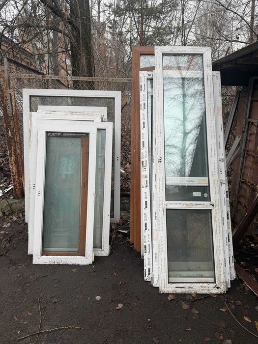 Вікна глухі металопластикові | створки від вікон | м. Шулявська