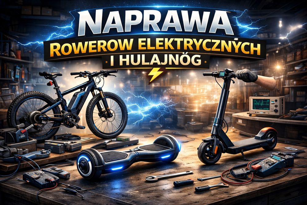 „Ekspresowa Naprawa Rowerów Elektrycznych + Akumulatorów / Sz