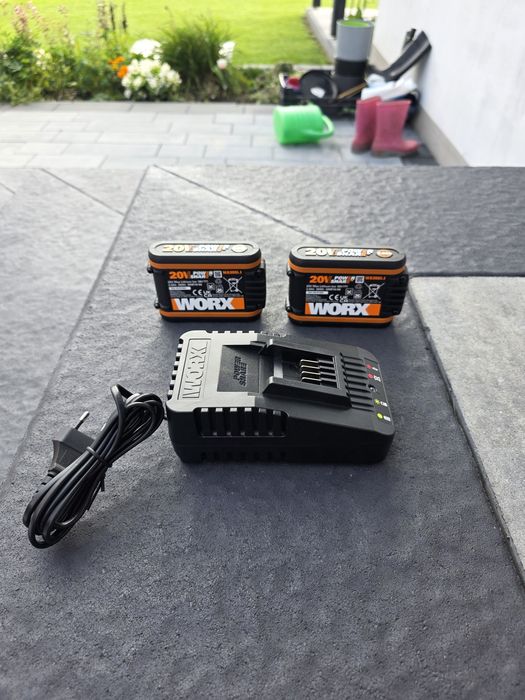 Worx 2x Bateria + ładowarka Nowe Oryginalne