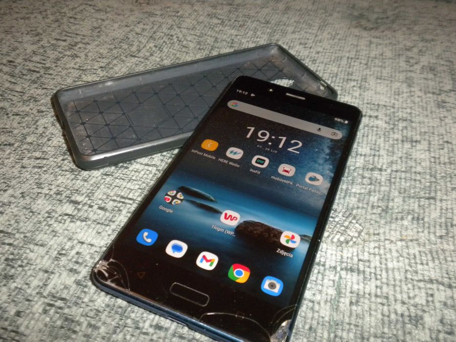 Smartfon NOKIA 8 BLUE Dual Sim LTE NAVY HERE WE GO bez netu
