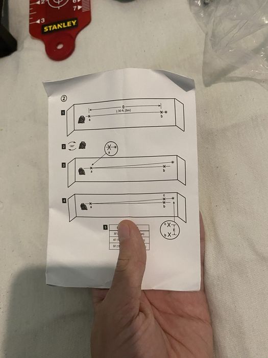 Stanley fatmax ZESTAW laser krzyżowy