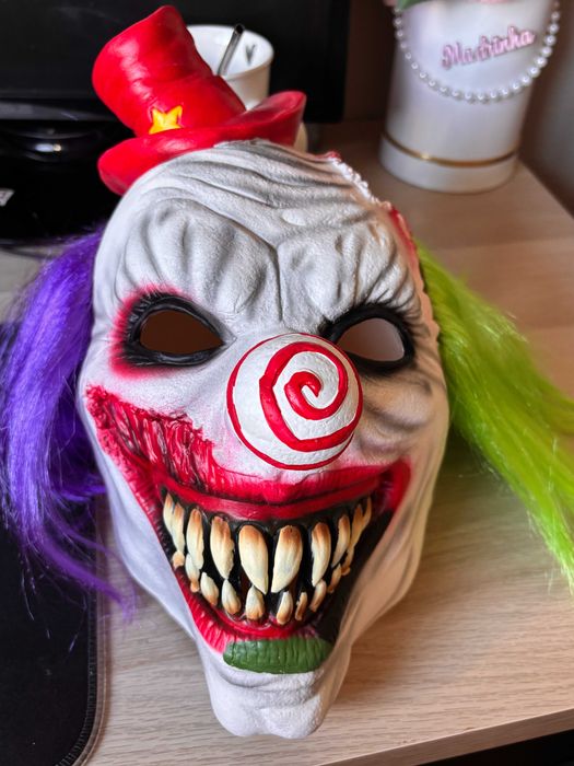 Máscara de Halloween – Palhaço Sinistro