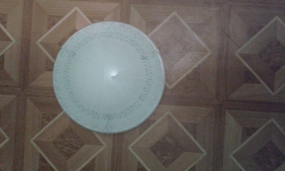 Lampa okrągła plafon retro