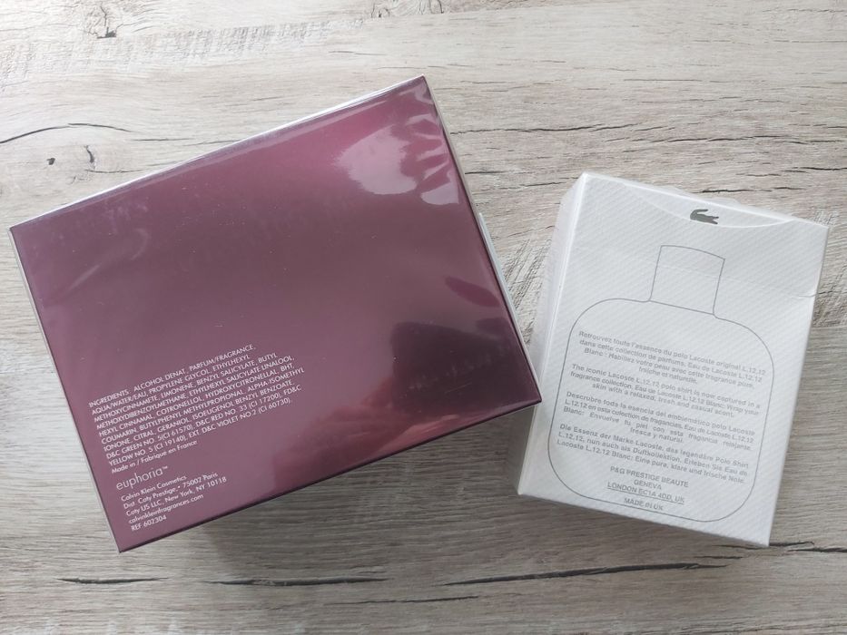 Calvin Klein Euphoria 100 мл/Lacoste Eau De L.12.12 Blanc 100 мл
