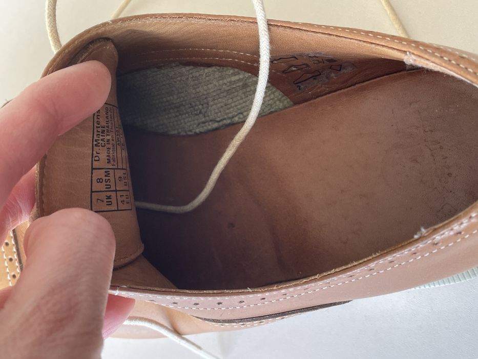 Dr. Martens Caine шкіряні туфлі оксфорди р. 41 оригінал