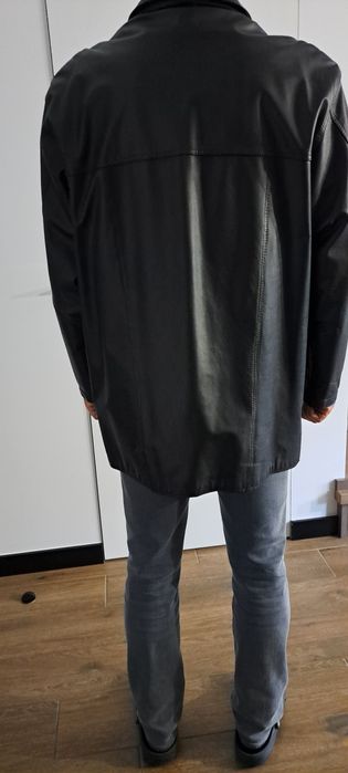 Kurtka męska ze skóry