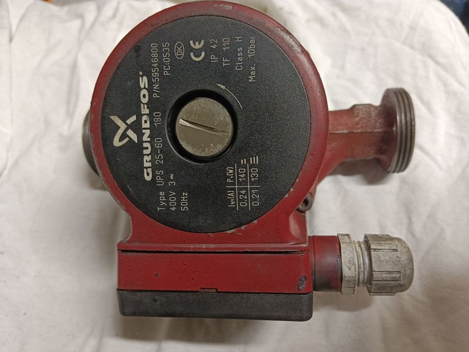 Pompa grundfos 25-60 Zasilanie 400V