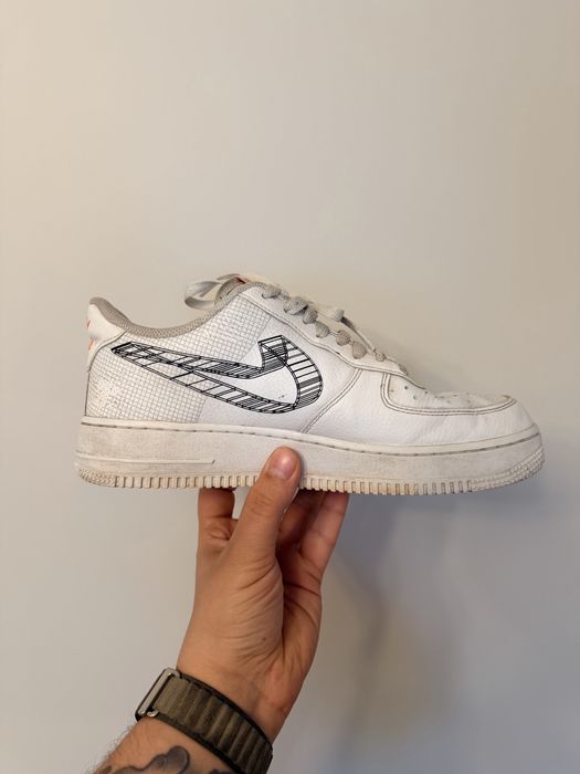 Buty sneakersy Nike Air Force 1 Low 3D Swoosh 41EU 26cm