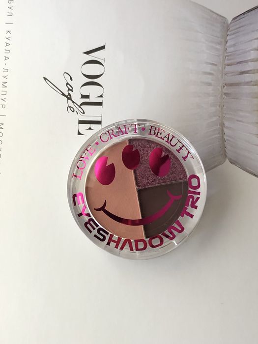 Love+craft+beauty eyeshadow trio in masquerave