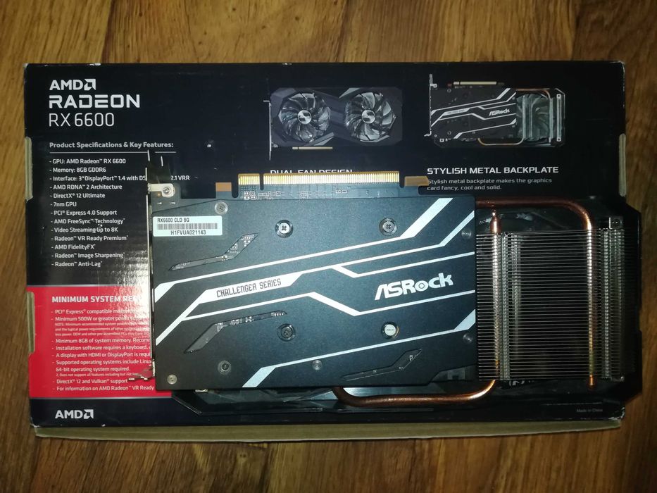 Gamingowy Ryzen 3600 +  RX6600 8GB + 32GB DDR4 + HDD + SSD