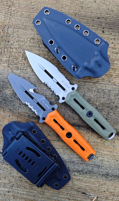 Kizer Norcross Nitro-V/G-10 ніж виживання ,рятівника з ножнами