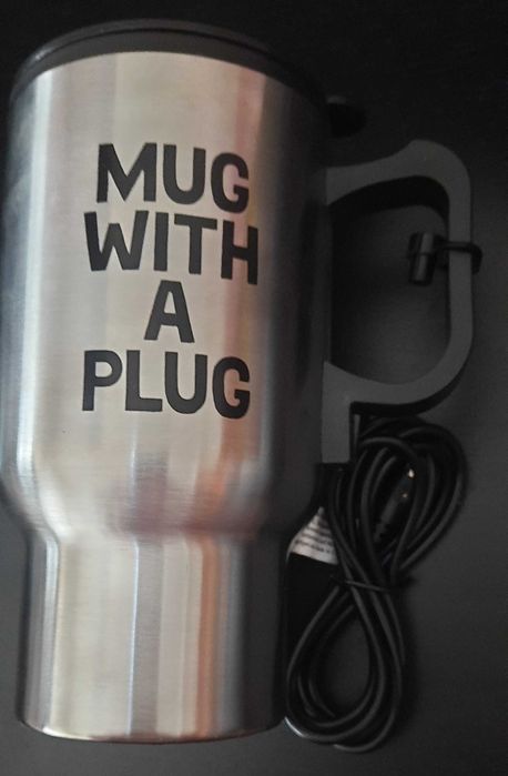 Caneca com cabo usb