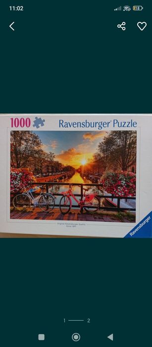 Puzzle 1000 elementów