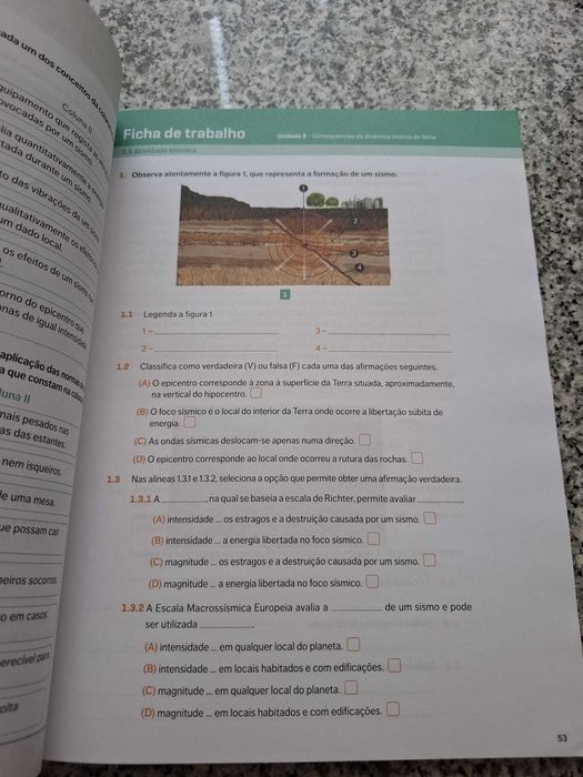 Caderno de atividades - ciências 7º ano