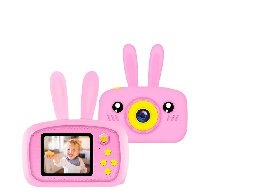 Дитячий цифровий фотоапарат фото камера Smart Kids Camera V7 Blue дроп