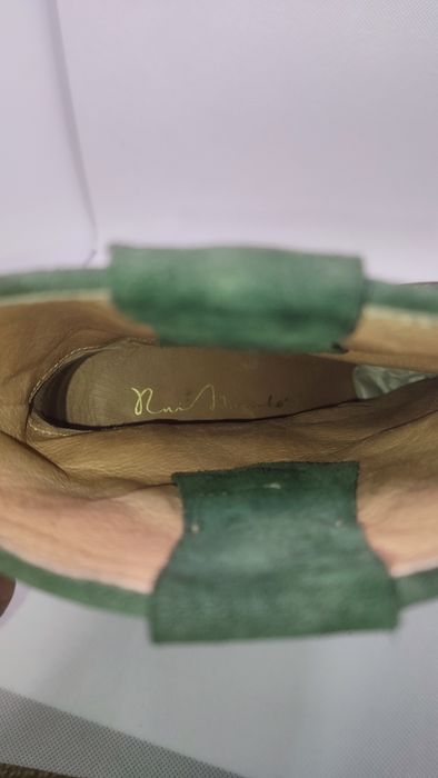 Botas em Camurça Serrage Verde Rui Marinho